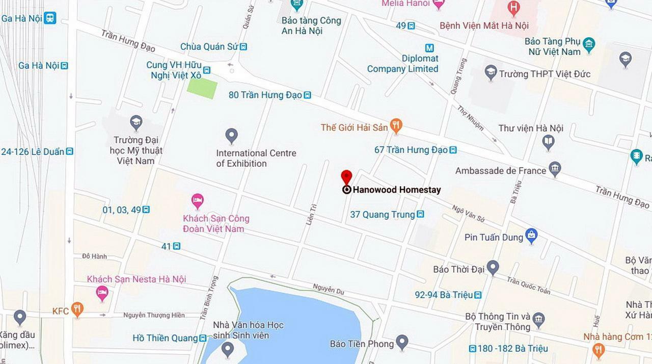 Hanowood Homestay Ханой Экстерьер фото